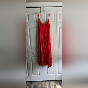 Ava & Viv Vibrant Orange Dress Size X (14w)